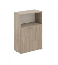 Шкаф средний с нишей Сигма СГ.843.ОД.ОД Дуб темный / Sigma SG.843.OD.OD