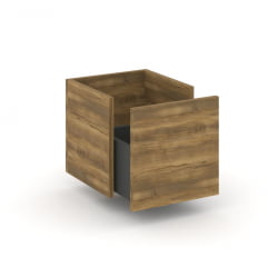 Вставка в надставку - один ящик+ЗС CОНCЕПТ CН.НП-001 Сандал Янтарный Антрацит / CONCEPT CN.NP-001