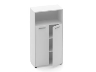 Шкаф 3 широкий закрытый с нишей Дека 10.16.131 Белый / Deka