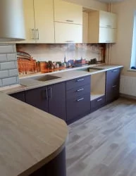 Глянцевый фартук (КОМПОЗИТ) КМ 23 / KM