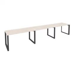 Рабочая станция на О-образном м/к ОНИКС О.МО-РС-3.3.7 Денвер Светлый/Антрацит / ONIX O.MO-RS-3.3.7