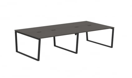 Стол переговорный ЕДИС ЕВCТ 3116 Мокко Мокко Черный / EDIS EVCT