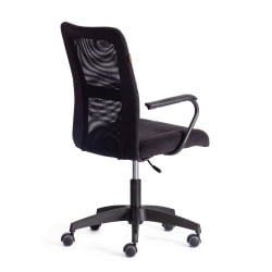 Кресло СТАФФ флок/ткань, черный, 35/В-11 / STAFF 35/W-11