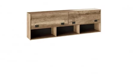 Распашной шкаф Пилигрим ТД-276.12.21 Дуб каньон светлый/Серый