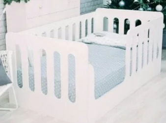 Кроватка для новорожденных Вертикали