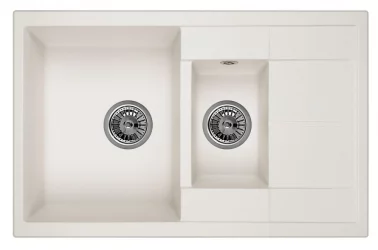 Кухонная мойка ГРАНУЛА 7802 Арктик / GRANULA