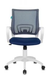 Кресло офисное Бюрократ CХ-В695Н/ДБ/ТВ-10Н Темно-синий / CH-W695N/DB/TW-10N