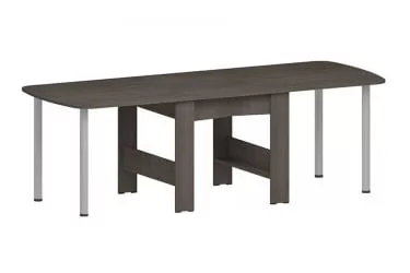 Раскладной стол Оригами Ясень черный