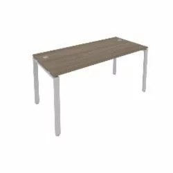 Стол письменный МЕТАЛ СЙСТЕМ Б.СП-4 Вяз/Серый / METAL SYSTEM