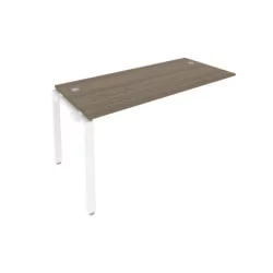 Проходной наборный элемент рабочей станции Метал Сйстем Б.ПРС-СП-1.4 Вяз/Белый / Metal System