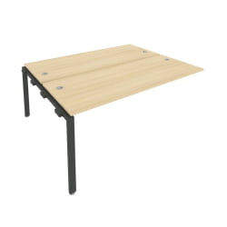 Проходной наборный элемент рабочей станции Метал Сйстем Б.ПРС-СП-2.5 Акация/Антрацит / Metal System