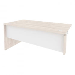 Стол-приставка левый к опорным элементам ОНИКС О.СПР-4.8Л Денвер Светлый/Белый / ONIX O.SPR-4.8L