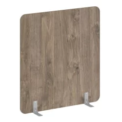 Перегородки на металлических опорах на фетровых подпятниках Р-лине ДП.Ф-140-150 Тиквуд Темный / R-line DP.F-140-150