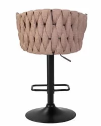 Стул барный ДОБРИН ЛЕОН Коричневая ткань ЛАР 275-3 / DOBRIN LEON LAR