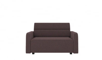 Диван прямой Уппса (Берхоусе) Цвет фасада: Кофе рогожка; Тип: Прямой; Материал фасада: Микророгожка / (Berhouse)