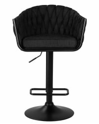 Стул барный ДОБРИН ЛЕОН (черная ткань (ЛАР-275-50)) / DOBRIN LEON (LAR-275-50))