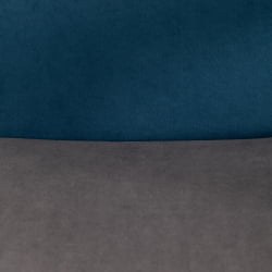 Компьютерное кресло ФЛЙ флок , серый/синий, 29/32 / FLY