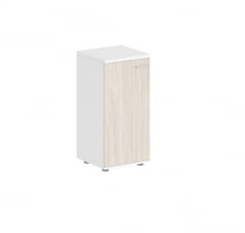 Шкаф низкий левый Сигма СГ.816.ВХ.ОЛ.Л Белый Дуб светлый / Sigma SG.816.WH.OL.L