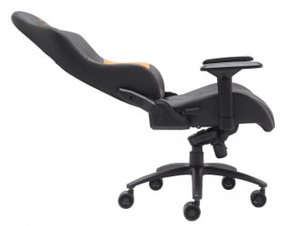 Кресло геймерское Еверпроф ДЖагуар Экокожа Оранжевый / Everprof Jaguar