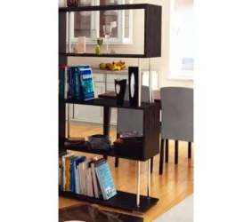 Стеллаж в гостиную Зигзаг 2 венге