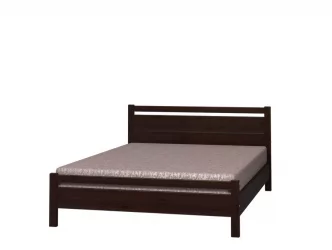 Кровать из массива Вероника 1 200х90 Орех темный