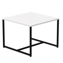 Стол журнальный Еверпроф ЕВО 254С024 Белый Черный / Everprof EVO 254S024