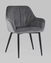 Стул Алекса велюр Серый