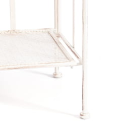 Этажерка Сеcрет Де Маисон Елиса (ПЛ08-10337) стальной сплав, античный белый, 41,50х20х108 см / Secret De Maison Elisa (PL08-10337)