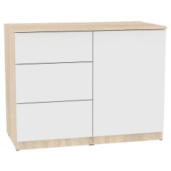 Комод Калисто(К16)699х902х468ПУСХтоОПЕН(ДСС-Белый) / Калисто(K16)699х902х468PUSHtoOPEN(ДСС-Белый)