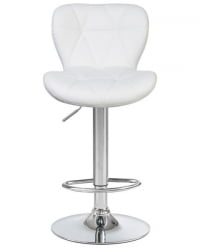 Стул барный ДОБРИН БАРНИ (белый) 2 шт / DOBRIN BARNY