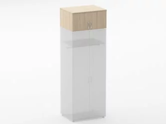 Антресоль Глассй 6.04.141 Венге / Glassy