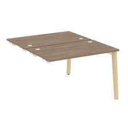 Стол-приставка двойной к опорным элементам ОНИКС ВООД ОВ.Д.СПР-2.7 Дуб Аризона/Светлый / ONIX WOOD OW.D.SPR-2.7