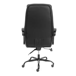 Кресло руководителя Камбридге металБЛ кож/зам/ткань, черный/черный, 36-6/11 / Cambridge metalBL