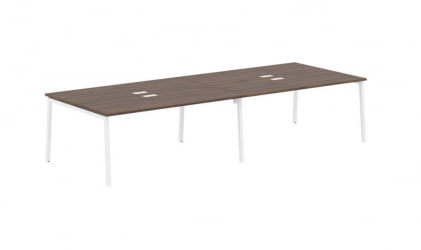 Бенч-система ЕДИС ЕЛВСТ 3513 Дуб Денвер темный Белый / EDIS ELWST