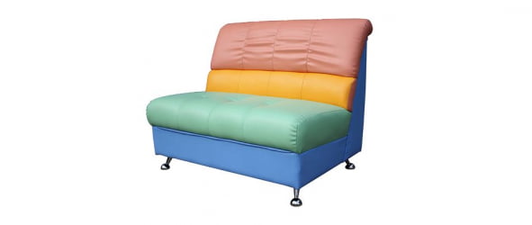 Диван двухместный без подлокотников Олимп А-06/2