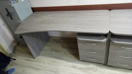 Стол эргономичный Глассй 1.12.16Л Дуб Верцаска / Glassy