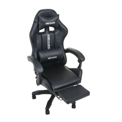 Геймерское кресло 1206 КИНГКУЕЕН цвет черный с массажем 1206-блаcк-масс / KINGQUEEN 1206-black-mass