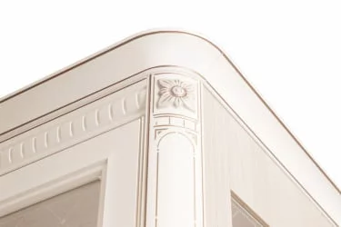 Распашной шкаф в гостиную Венеция 32.22 Сосна Астрид Ваниль