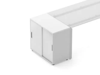 Тумба-купе Дека 9.02.08 Белый / Deka