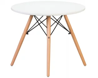 Круглый стол ДОБРИН СХЕЛЛЕЙ Белый / DOBRIN SHELLEY