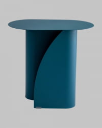 Журнальный столик Йваине металл синий / Yvaine