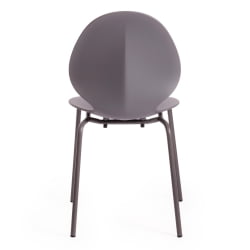 Стул ЕБАЙ (мод 03) металл/пластик, 52кс46кс83.5, серый / EBAY (mod 52x46x83.5,