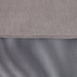 Кресло ПРОФИТ (мп) ПРОФИТ (мп) флок/ткань, серый, 29/В-12 / PROFIT PROFIT 29/W-12