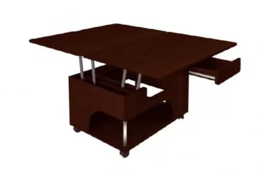 Стол-трансформер раскладной Стэп Венге