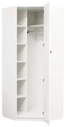 Шкаф угловой Радуга Белый