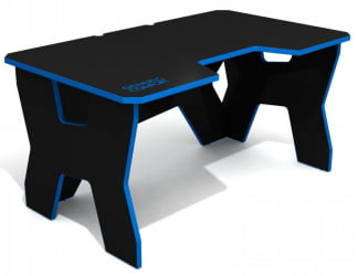 Стол геймерский Генериc Комфорт Гамер2/ДС/НБ Синий Черный / Generic Comfort Gamer2/DS/NB