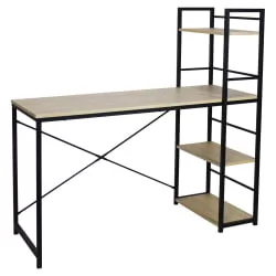 Стол на металлокаркасе БРАБИКС ЛОФТ CД-005 Дуб натуральный / BRABIX LOFT CD-005