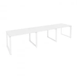 Рабочая станция на О-образном м/к ОНИКС О.МО-РС-3.2.8 Белый Бриллиант / ONIX O.MO-RS-3.2.8