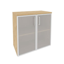 Шкаф низкий широкий ОНИКС О.СТ-3.2Р Тиквуд Светлый / ONIX O.ST-3.2R