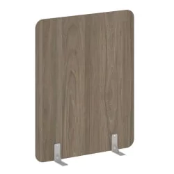 Перегородки на металлических опорах на фетровых подпятниках Р-лине ДП.Ф-120-150 Вяз Благородный / R-line DP.F-120-150